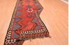 Kilim Red Runner Hand Knotted 51 X 136  Area Rug 100-76447 Thumb 4
