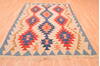 Kilim Blue Hand Knotted 51 X 83  Area Rug 100-76448 Thumb 6