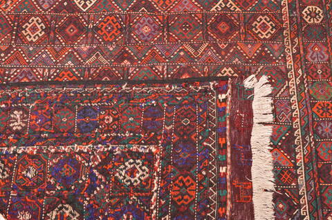 Kilim Brown Runner Hand Knotted 50 X 1910  Area Rug 100-76489 Image 11