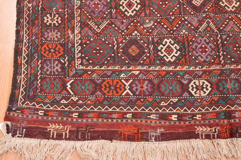 Kilim Brown Runner Hand Knotted 50 X 1910  Area Rug 100-76489 Image 3