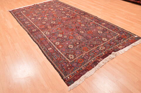 Kilim Brown Runner Hand Knotted 50 X 1910  Area Rug 100-76489 Image 6