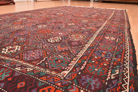 Kilim Brown Runner Hand Knotted 50 X 1910  Area Rug 100-76489 Image 7