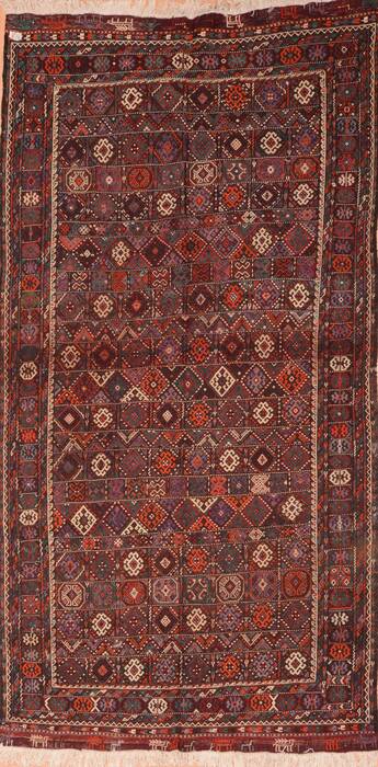 Kilim Brown Runner Hand Knotted 50 X 1910  Area Rug 100-76489 Image 0