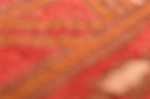 Kilim Red Runner Hand Knotted 36 X 100  Area Rug 100-76492 Image 6