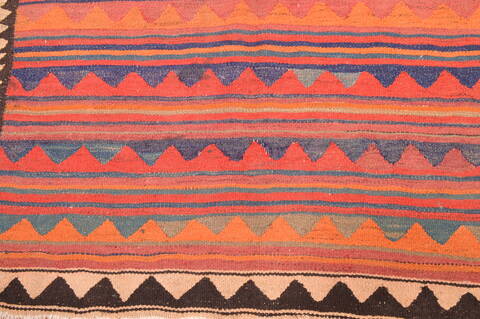 Kilim Beige Hand Knotted 47 X 84  Area Rug 100-76507 Image 5