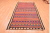 Kilim Beige Hand Knotted 47 X 84  Area Rug 100-76507 Thumb 2
