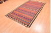 Kilim Beige Hand Knotted 47 X 84  Area Rug 100-76507 Thumb 3