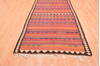 Kilim Beige Hand Knotted 47 X 84  Area Rug 100-76507 Thumb 4