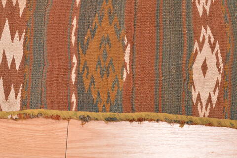 Kilim Green Flat Woven 57 X 111  Area Rug 100-76511 Image 6