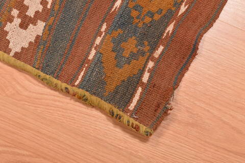 Kilim Green Flat Woven 57 X 111  Area Rug 100-76511 Image 7