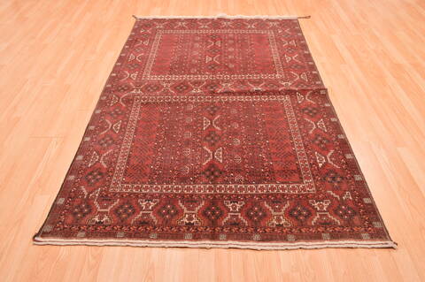 Khan Mohammadi Brown Hand Knotted 49 X 75  Area Rug 100-76513 Image 3