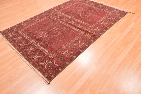 Khan Mohammadi Brown Hand Knotted 49 X 75  Area Rug 100-76513 Image 5