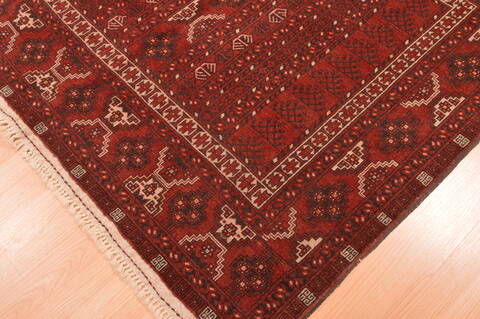 Khan Mohammadi Brown Hand Knotted 49 X 75  Area Rug 100-76513 Image 9