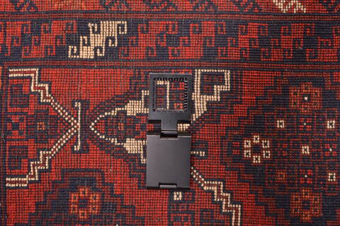Khan Mohammadi Red Hand Knotted 56 X 810  Area Rug 100-76514 Image 14