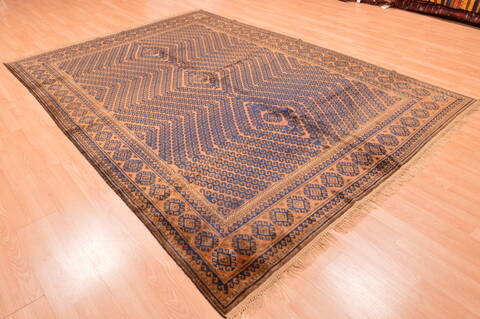 Khan Mohammadi Brown Hand Knotted 69 X 911  Area Rug 100-76515 Image 5