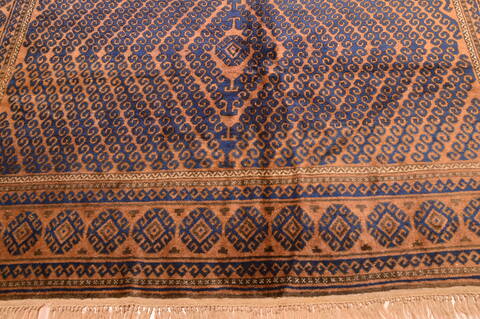 Khan Mohammadi Brown Hand Knotted 69 X 911  Area Rug 100-76515 Image 6