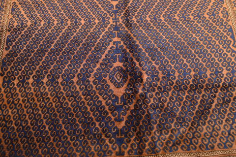 Khan Mohammadi Brown Hand Knotted 69 X 911  Area Rug 100-76515 Image 7