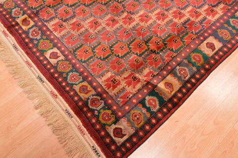 Khan Mohammadi Multicolor Hand Knotted 60 X 811  Area Rug 100-76517 Image 15