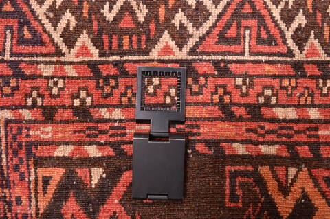 Khan Mohammadi Brown Hand Knotted 67 X 95  Area Rug 100-76519 Image 12