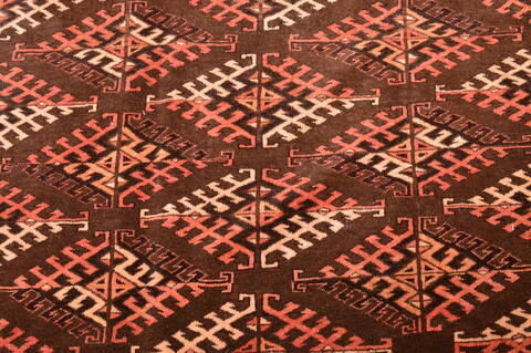 Khan Mohammadi Brown Hand Knotted 67 X 95  Area Rug 100-76519 Image 5
