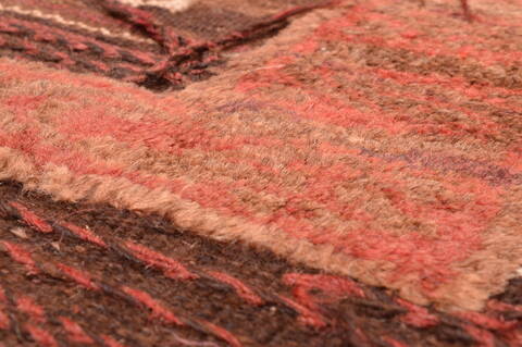 Kilim Brown Square Hand Knotted 37 X 40  Area Rug 100-76531 Image 4
