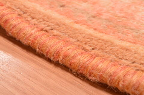Qashqai Orange Hand Knotted 911 X 152  Area Rug 100-76553 Image 13