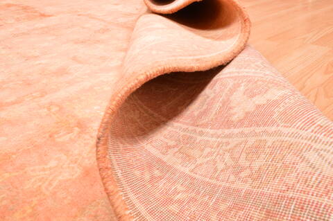 Qashqai Orange Hand Knotted 911 X 152  Area Rug 100-76553 Image 15