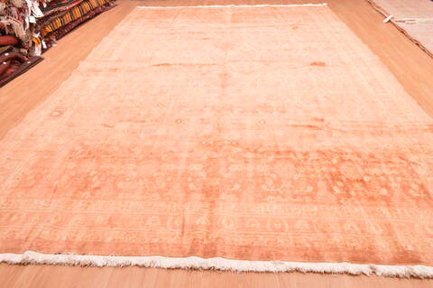 Qashqai Orange Hand Knotted 911 X 152  Area Rug 100-76553 Image 1