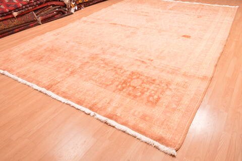 Qashqai Orange Hand Knotted 911 X 152  Area Rug 100-76553 Image 2