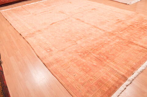 Qashqai Orange Hand Knotted 911 X 152  Area Rug 100-76553 Image 3