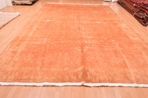 Qashqai Orange Hand Knotted 911 X 152  Area Rug 100-76553 Image 6