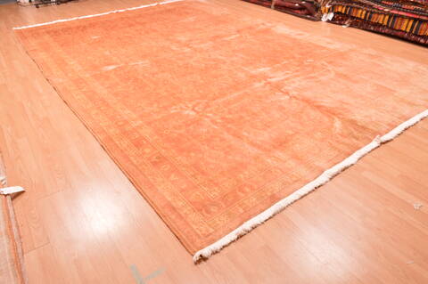 Qashqai Orange Hand Knotted 911 X 152  Area Rug 100-76553 Image 7