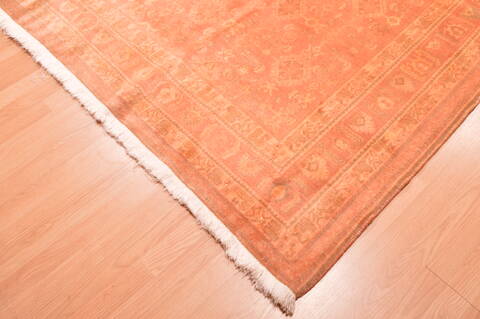Qashqai Orange Hand Knotted 911 X 152  Area Rug 100-76553 Image 9