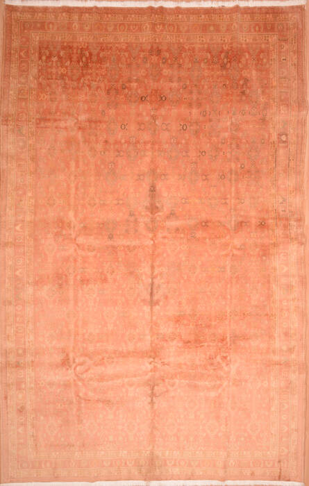 Qashqai Orange Hand Knotted 911 X 152  Area Rug 100-76553 Image 0