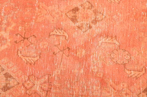 Qashqai Orange Hand Knotted 102 X 156  Area Rug 100-76554 Image 10