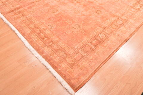 Qashqai Orange Hand Knotted 102 X 156  Area Rug 100-76554 Image 11