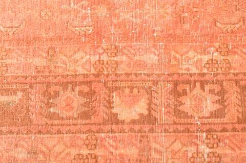 Qashqai Orange Hand Knotted 102 X 156  Area Rug 100-76554 Image 15