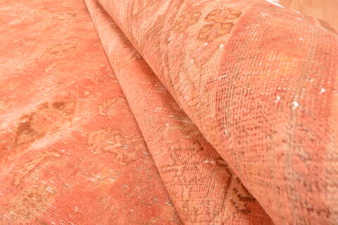 Qashqai Orange Hand Knotted 102 X 156  Area Rug 100-76554 Image 19