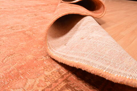 Qashqai Orange Hand Knotted 102 X 156  Area Rug 100-76554 Image 20