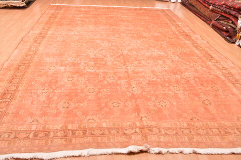 Qashqai Orange Hand Knotted 102 X 156  Area Rug 100-76554 Image 5