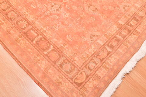 Qashqai Orange Hand Knotted 102 X 156  Area Rug 100-76554 Image 7
