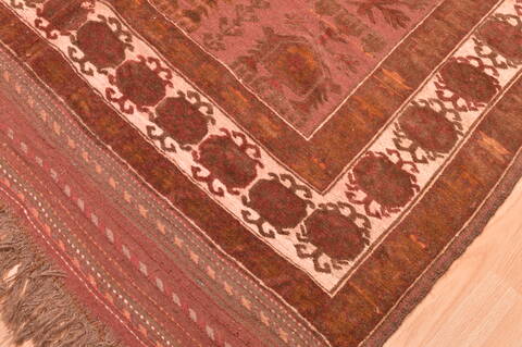 Kilim Brown Hand Knotted 54 X 710  Area Rug 100-76555 Image 3