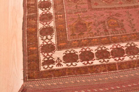 Kilim Brown Hand Knotted 54 X 710  Area Rug 100-76555 Image 4