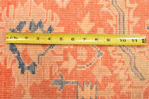 Pishavar Beige Hand Knotted 910 X 124  Area Rug 100-87883 Image 15