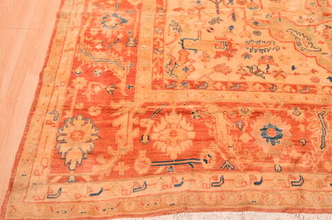 Pishavar Beige Hand Knotted 910 X 124  Area Rug 100-87883 Image 6