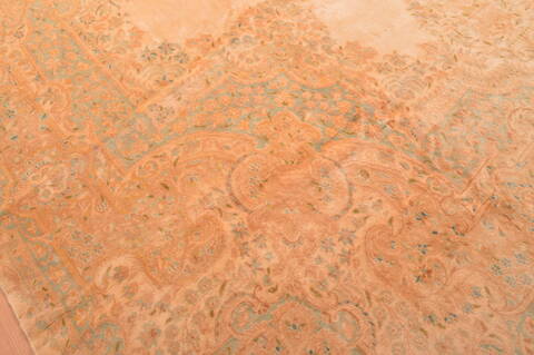 Kerman Beige Hand Knotted 126 X 205  Area Rug 100-87885 Image 19