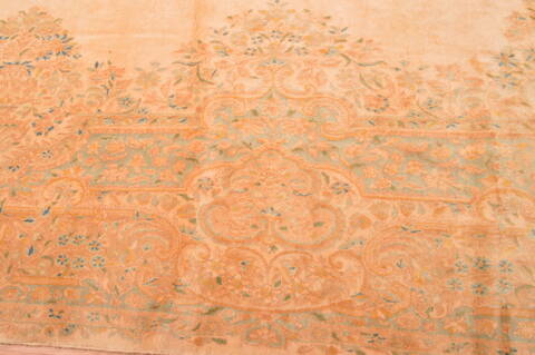 Kerman Beige Hand Knotted 126 X 205  Area Rug 100-87885 Image 3
