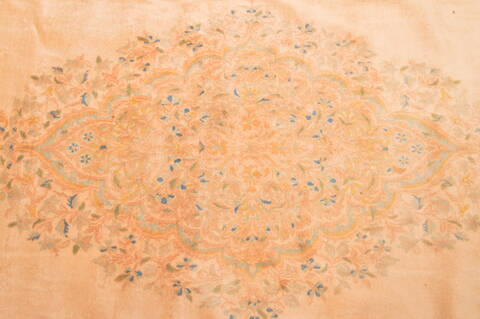 Kerman Beige Hand Knotted 126 X 205  Area Rug 100-87885 Image 5