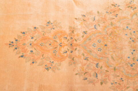 Kerman Beige Hand Knotted 126 X 205  Area Rug 100-87885 Image 6