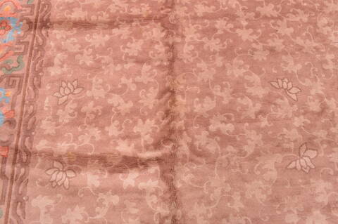 Mahal Brown Hand Knotted 118 X 177  Area Rug 100-89287 Image 19